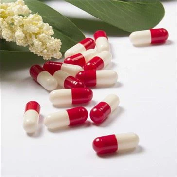 크기 2 빈 채식 캡슐